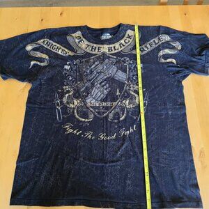 7.62 Design XL Knights Of The Black Rifle T-Shirt Double Sided Men’s Military